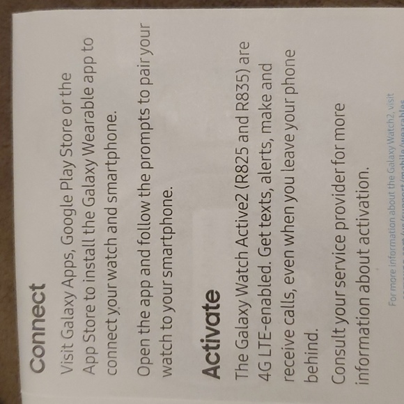 Samsung Galaxy watch Active 2 never used with protective cover Rose metal band + - Picture 8 of 8